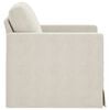 vidaXL Sofa Creme Gesamtabmessungen: 78 x 78 x 80 cm (B x T x H) Samt