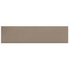 vidaXL Wandkopfteilen 12 stk. 60 x 15 cm Cappuccino Stoff