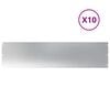 vidaXL Rasenkanten 10 Stk. 25x103 cm Verzinkter Stahl