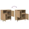 vidaXL Sideboards 3 pcs Artisan-Eiche 180 x 35 x 70 cm Holzwerkstoff