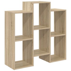 vidaXL Sideboard Sonoma-Eiche 90 x 30 x 90 cm