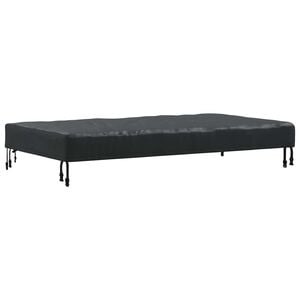 vidaXL Tischdecken Uni Schwarz 122 x 72 x 15 cm Stoff