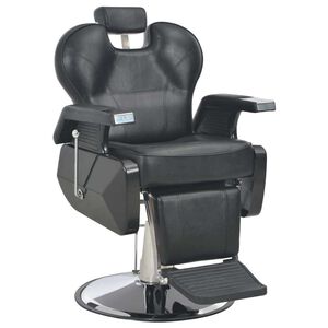 vidaXL Friseurstuhl Schwarz 72&times;68&times;98 cm Kunstleder