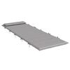 vidaXL Sonnenliegen-Auflage Grau 180x60x4 cm Oxford-Gewebe