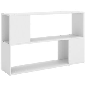 vidaXL B&uuml;cherregal Wei&szlig; 100x24x63 cm Holzwerkstoff
