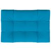 vidaXL Palettenkissen Blau 120x80x12 cm Stoff