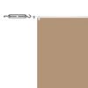 vidaXL Senkrechtmarkise Taupe 100x1200 cm Oxford-Gewebe
