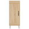 vidaXL Highboard Sonoma-Eiche 34,5x34x180 cm Holzwerkstoff