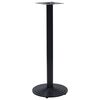 vidaXL Bistrotisch-Gestell Schwarz &Oslash;43x107 cm Gusseisen