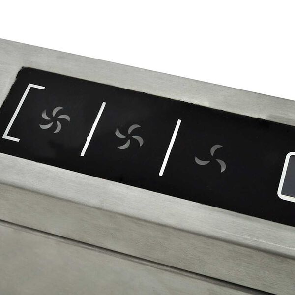 vidaXL Inselhaube mit LCD-Display