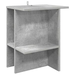 vidaXL Couchtisch Betongrau 40 x 30 x 49 cm Holzwerkstoff