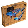 UNIDRAGON 268-tlg. Holzpuzzle Milky Whales King Size 43x27 cm