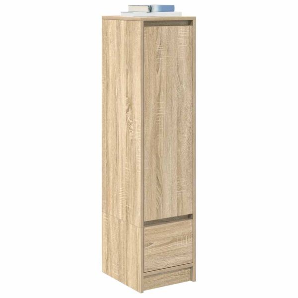vidaXL Highboard Sonoma-Eiche 29,5x34x119,5 cm Holzwerkstoff