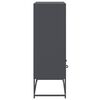 vidaXL Highboard Anthrazit 68x39x111,5 cm Stahl
