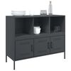 vidaXL Sideboard Anthrazit 100,5x39x79 cm Stahl