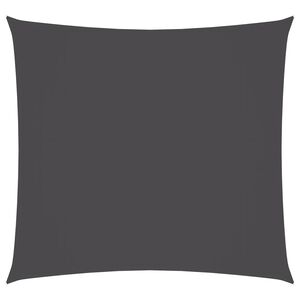 vidaXL Sonnensegel Oxford-Gewebe Quadratisch 3x3 m Anthrazit