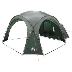 vidaXL Seitenzelt Olivegr&uuml;n 410 x 410 x 250 cm Polyester und Stahl