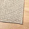 vidaXL Teppich ZIZUR Creme 80x150 cm Jute-Optik Indoor und Outdoor