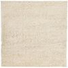 vidaXL Teppich Shaggy Hochflor Modern Golden 160x160 cm