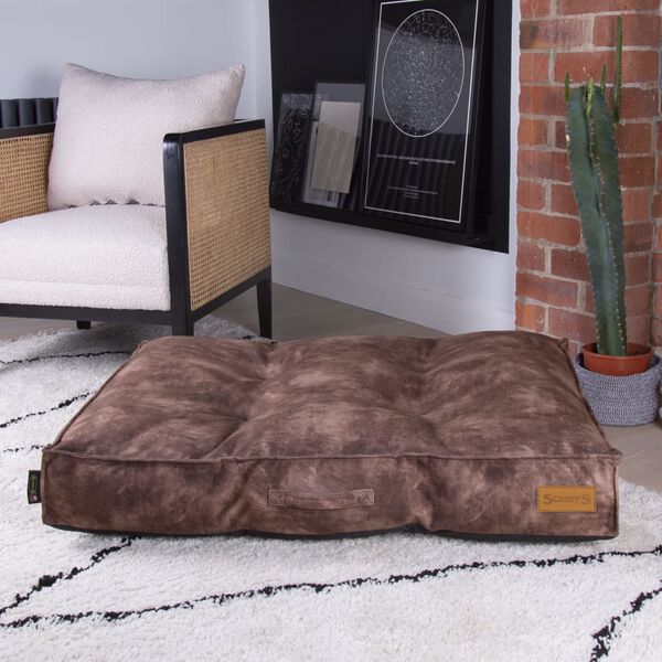 Scruffs & Tramps Hundematratze Kensington Gr&ouml;&szlig;e M 80x60 cm Braun