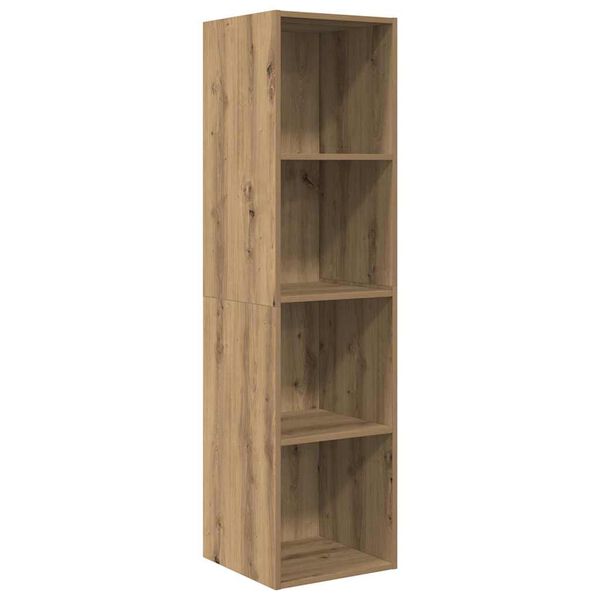 vidaXL TV-Schrankset Artisan-Eiche 37 x 37 x 142,5 cm Holzwerkstoff