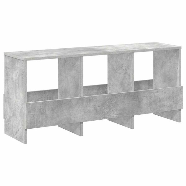 vidaXL Magazinregal Beton Grau 102 x 30 x 45 cm