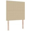 vidaXL Kopfteil Hellgr&uuml;n-Grau 90 cm Cordstoff
