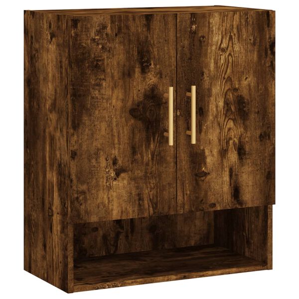 vidaXL Wandschrank R&auml;uchereiche 60x31x70 cm Holzwerkstoff
