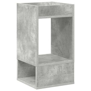 vidaXL Beistelltisch Beton Grau 30 x 30 x 56 cm Holzwerkstoff