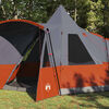 vidaXL Teepee Zelt mit Dach Grau und Orange 720 x 465 x 295 cm