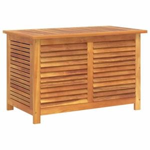 vidaXL Gartenbox mit L&uuml;ftungsschlitzen 90x50x56 cm Massivholz Akazie