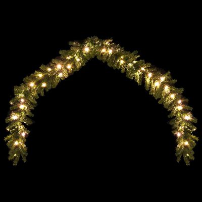 Weihnachtsgirlande mit LED-Leuchten 5 m