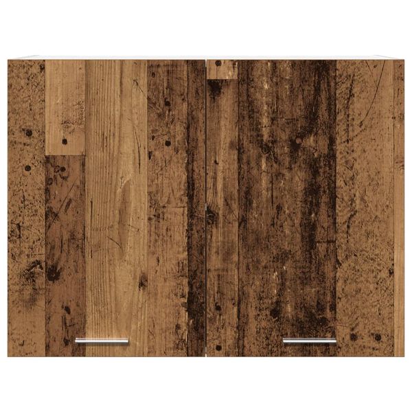 vidaXL Hängeschrank Lyon Altholz-Optik 80x31x60 cm Holzwerkstoff