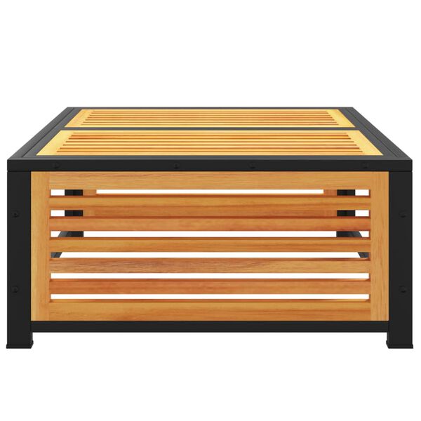 vidaXL Gartentisch 68x68x30 cm Massivholz Akazie