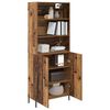 vidaXL Highboard Altholz 69,5 x 32,5 x 180 cm Holzwerkstoff