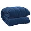 vidaXL Gewichtsdecke Blau 150x200 cm 7 kg Stoff