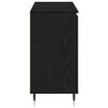 vidaXL Sideboard Schwarze Eiche 101,5 x 35 x 70 cm Holzwerkstoff