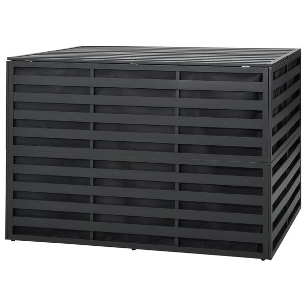 vidaXL Gartenbox Aluminium 150x100x100 cm Anthrazit