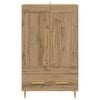 vidaXL Highboard Artisan-Eiche 69,5 x 31 x 115 cm Holzwerkstoff