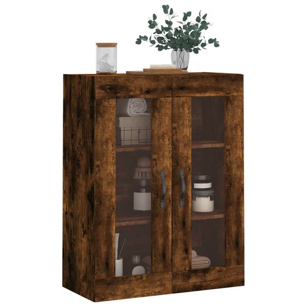 vidaXL Wandschrank R&auml;uchereiche 69,5x34x90 cm Holzwerkstoff