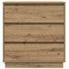 vidaXL Nachttisch Artisan-Eiche 71 x 34,5 x 75 cm Holzwerkstoff