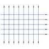 vidaXL Kletternetz 200x150 cm Blau