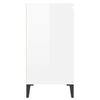 vidaXL Sideboard Hochglanz-Weiß 60x35x70 cm Holzwerkstoff