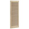 vidaXL Schrankt&uuml;r Natur 110 x 2,1 x 39,5 cm Massives Kiefernholz