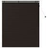 vidaXL Venezianische Jalousie Dunkelbraun 130 x 160 cm 35 mm