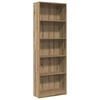 vidaXL B&uuml;cherregal Artisian Oak 60 x 24 x 176 cm Holzwerkstoff