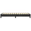 vidaXL Boxspringbettgestell Schwarz 90x190 cm Samt