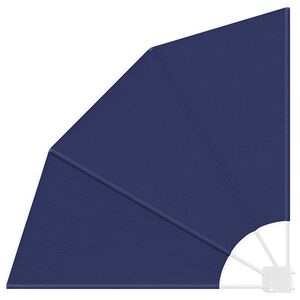 vidaXL Balkon Sichtschutz 115 x 115 cm Polyester Marineblau