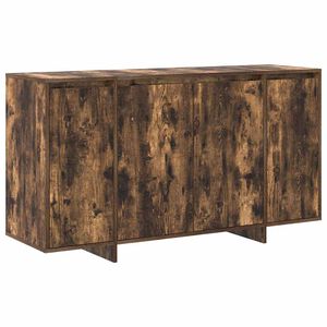 vidaXL Sideboard Ger&auml;ucherte Eiche 135 x 41 x 75 cm Holzwerkstoff