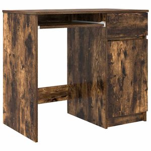 vidaXL Schreibtisch R&auml;uchereiche 86x49x76 cm Holzwerkstoff